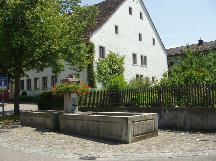 Brunnen an der Ecke Rössligasse / Bollstrasse